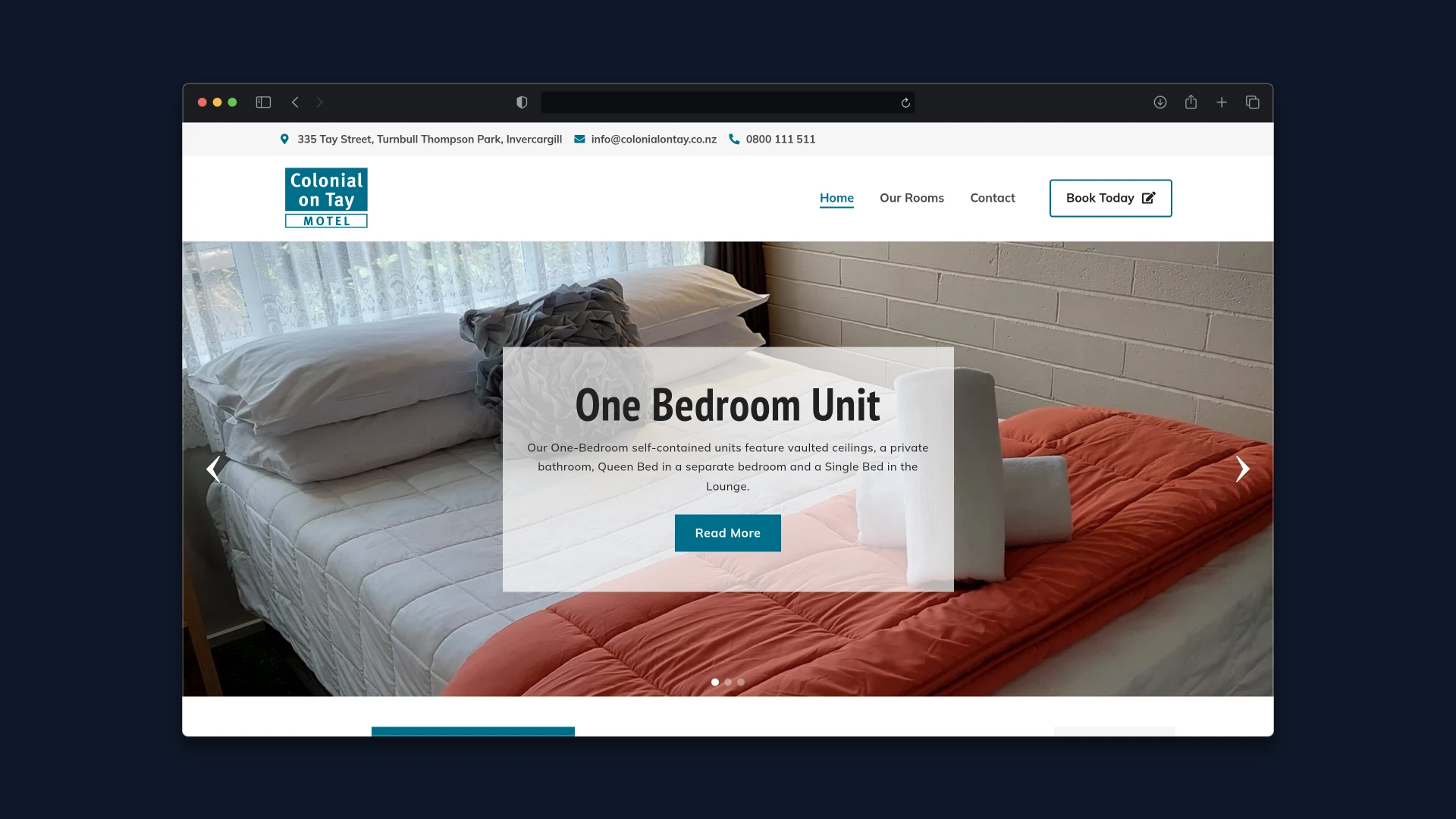 Colonial on Tay Motels website by happyplankton